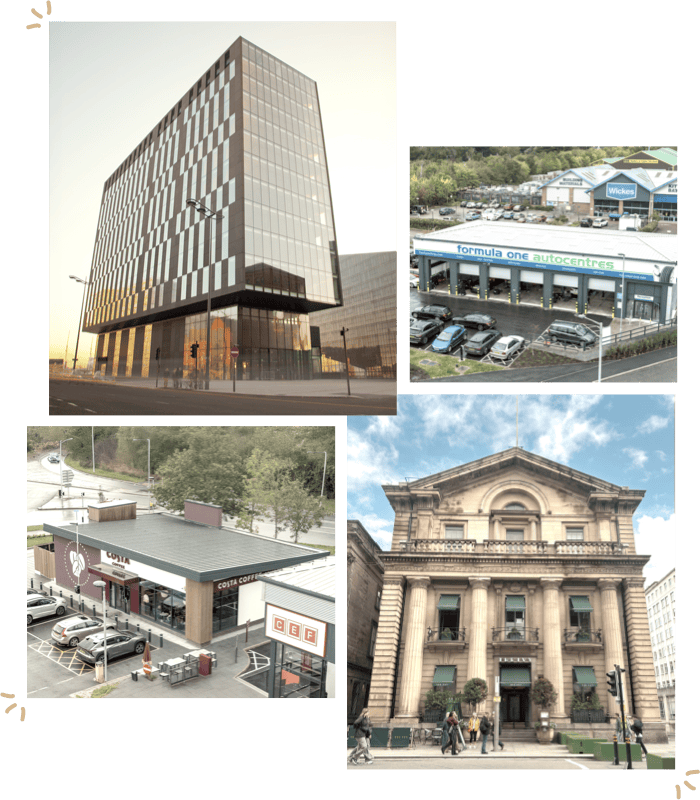 The Ivy Liverpool along with other works completed by the Moffatt Scott team